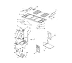 Whirlpool MH3184XPS3 interior and ventilation parts diagram