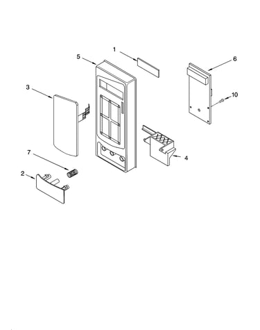 Control panel parts