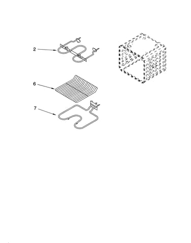Internal oven parts