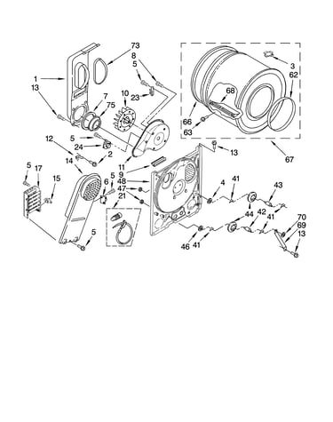 Bulkhead parts, optional parts (not included)
