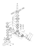 Pump and spray arm parts