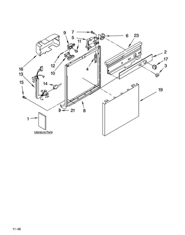 Frame and console parts