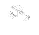Roper RUD4000MB2 pump and motor parts diagram