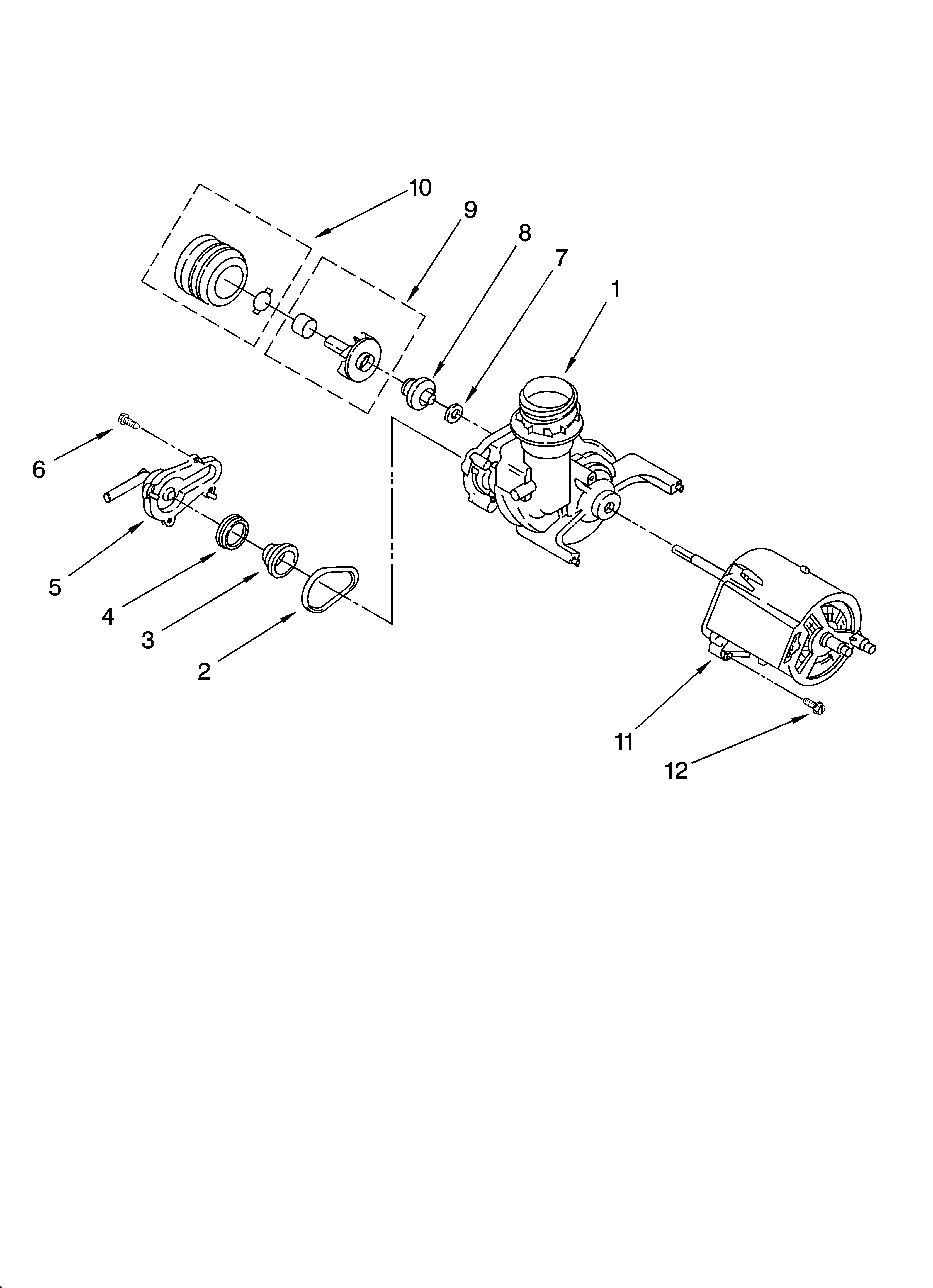 Pump and motor parts