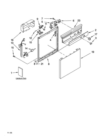 Frame and console parts