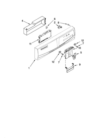 Control panel parts