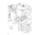 Estate TEDS840PQ1 cabinet parts diagram