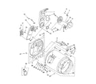 Estate TEDS840PQ1 bulkhead parts, optional parts (not included) diagram