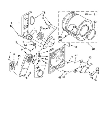 Bulkhead parts, optional parts (not included)