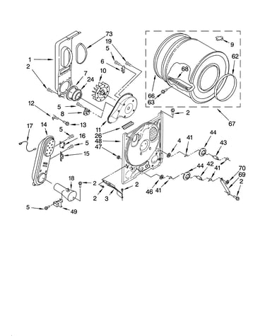 Bulkhead parts, optional parts (not included)