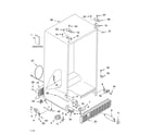 Estate TS25AGXRD02 cabinet parts diagram