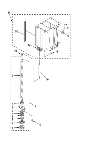 Powerscrew and ram parts