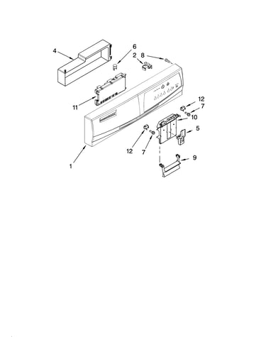 Control panel parts