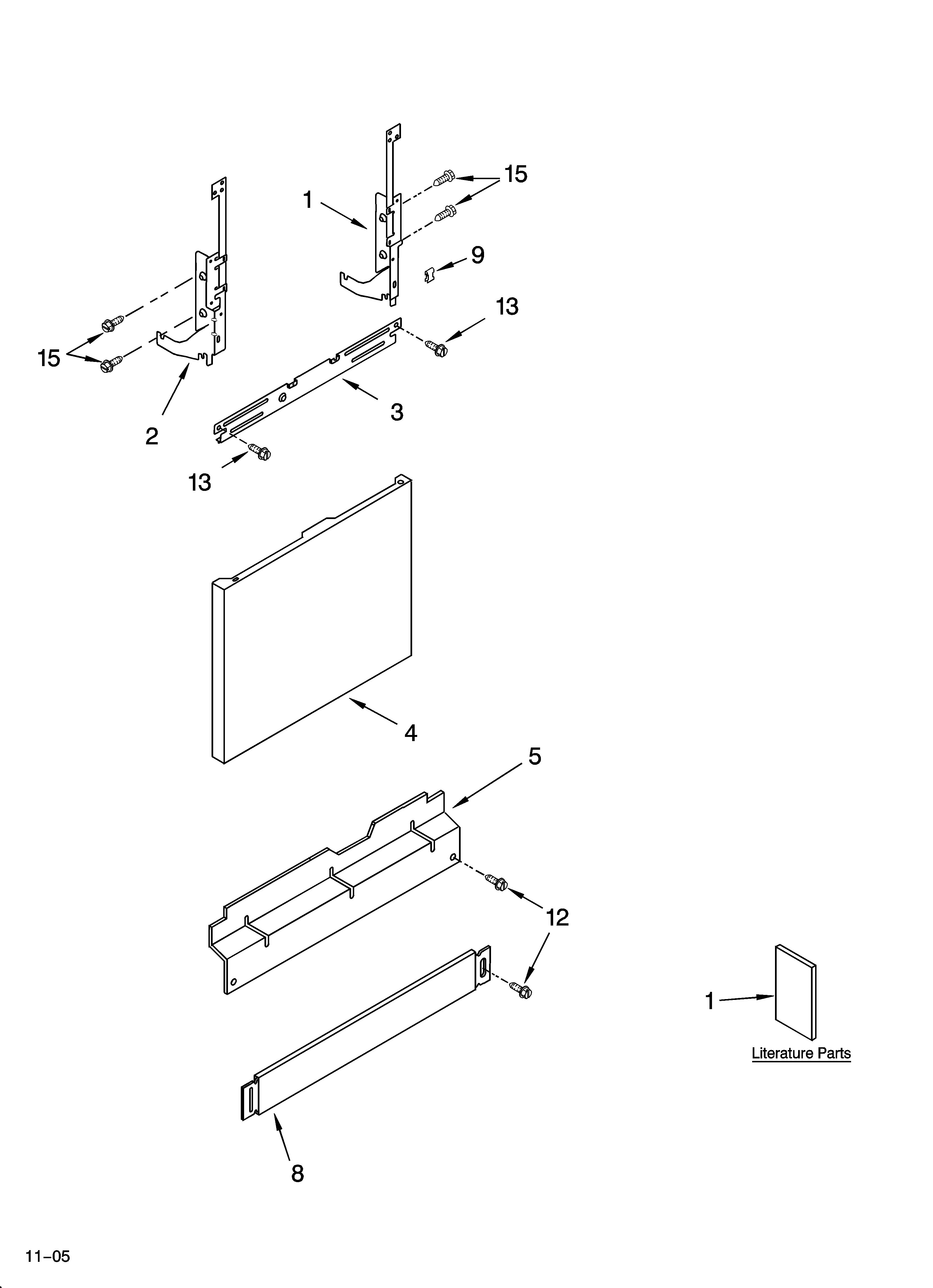 Door and panel parts