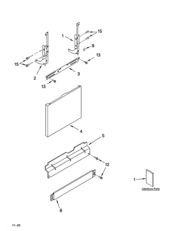 Door and panel parts