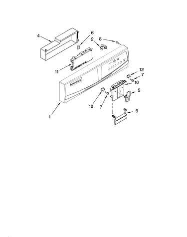 Control panel parts