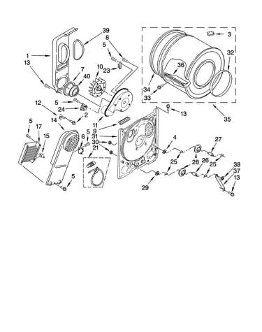 Bulkhead parts, optional parts (not included)