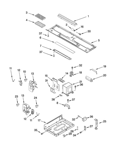 Interior and ventilation parts