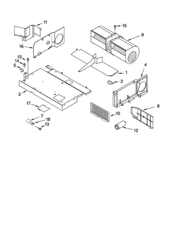 Air flow parts
