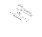 Whirlpool YMH1141XMB3 cabinet and installation parts diagram