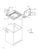 Top and cabinet parts