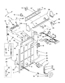 Controls and rear panel parts