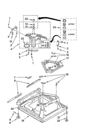 Machine base parts