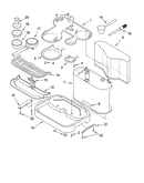 Lower housing and base parts