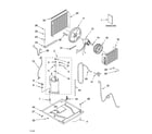 Whirlpool ACE124XS0 unit parts diagram