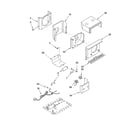Whirlpool ACM082PS0 air flow and control parts diagram