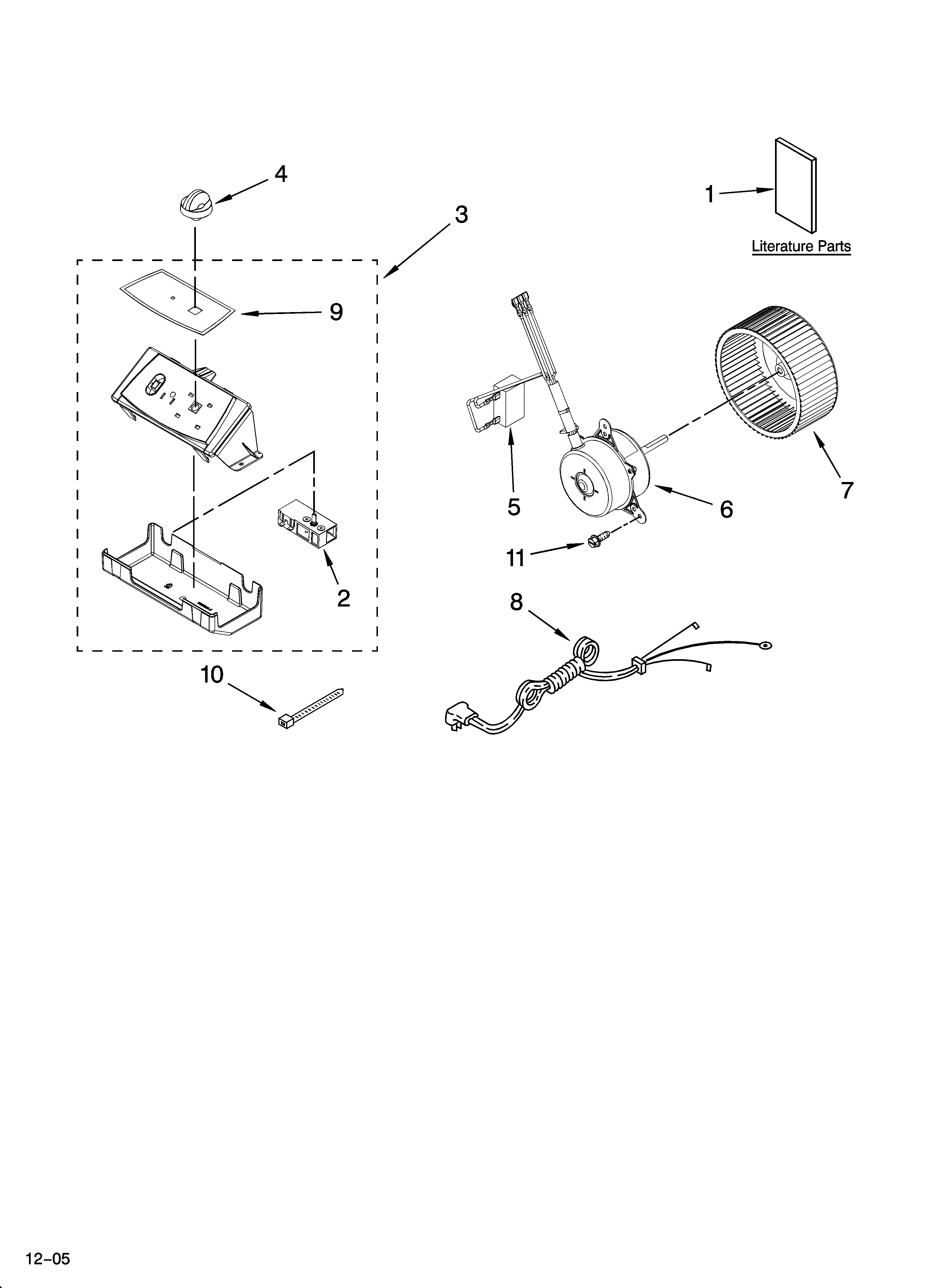 Air flow and control parts