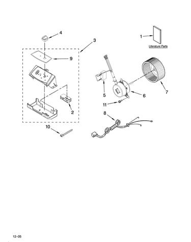 Air flow and control parts