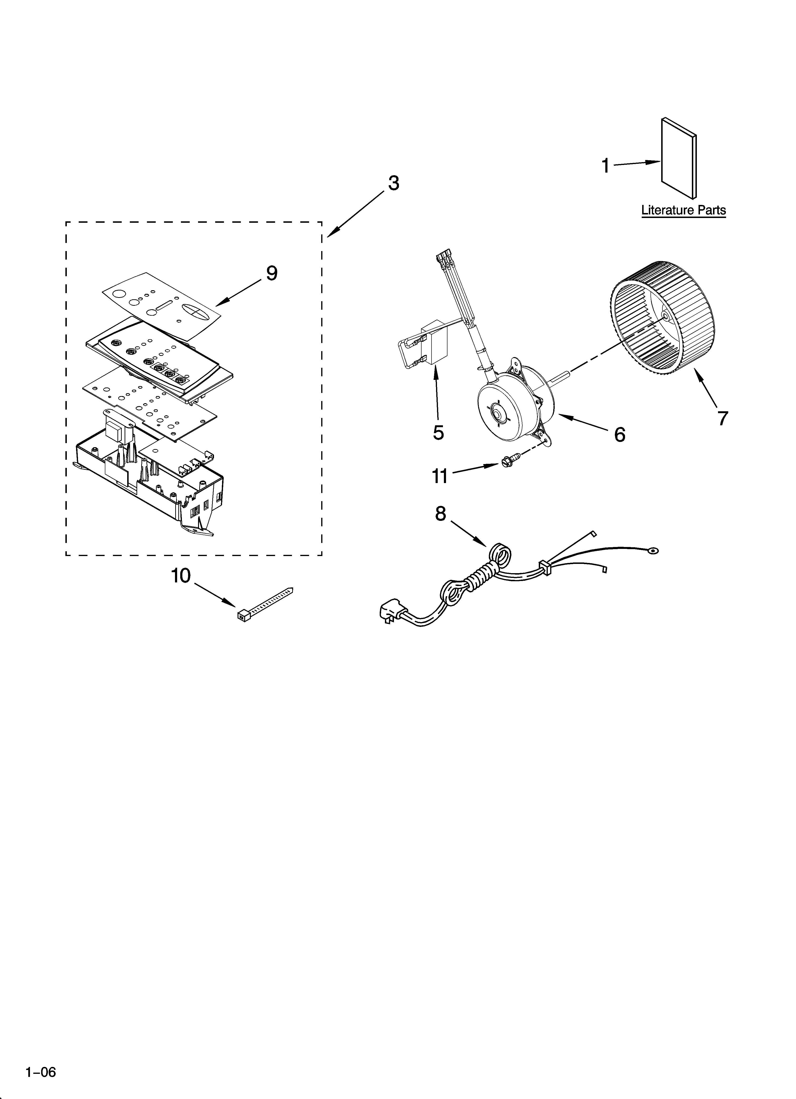 Air flow and control parts