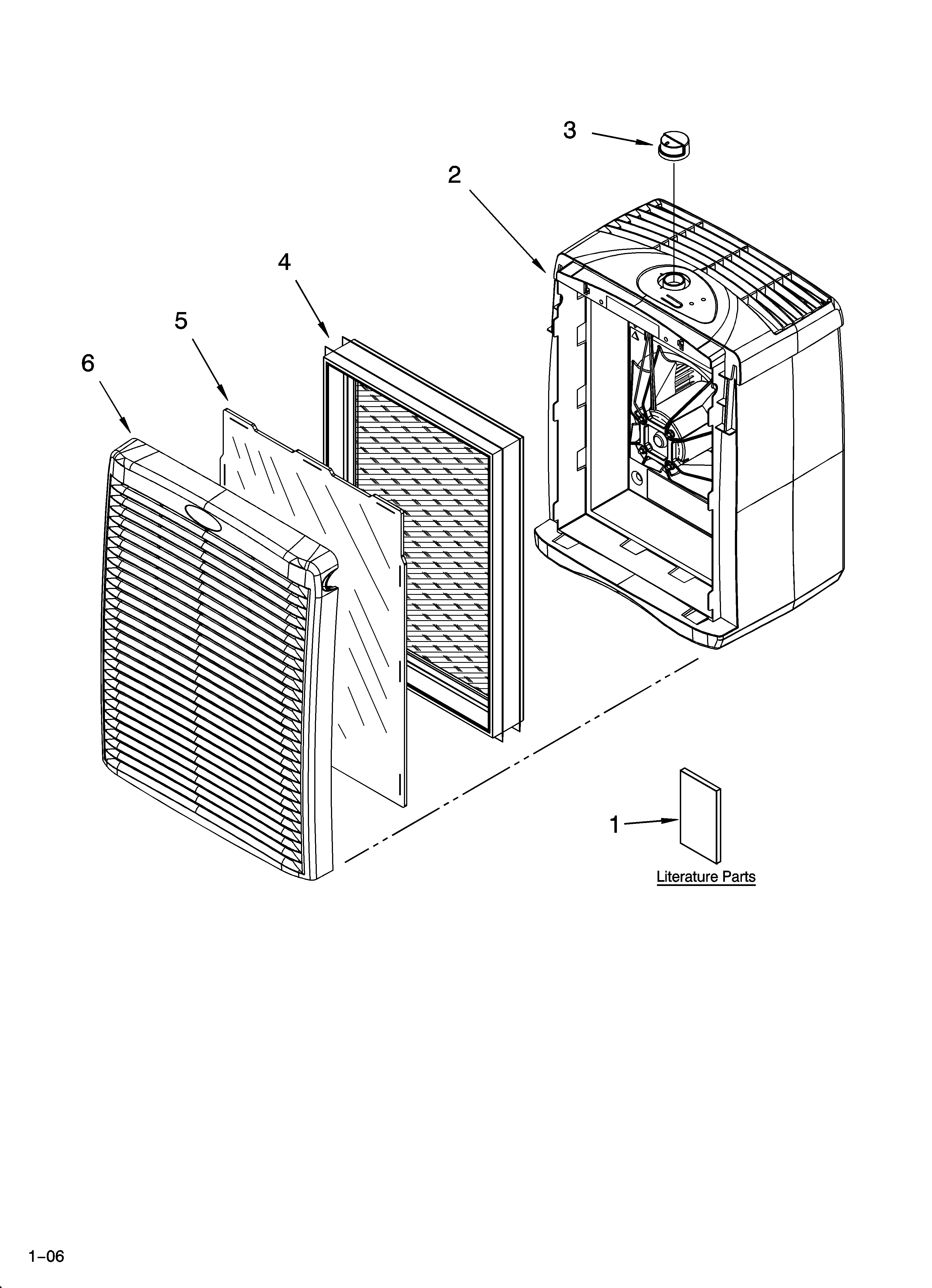 Air purifier parts