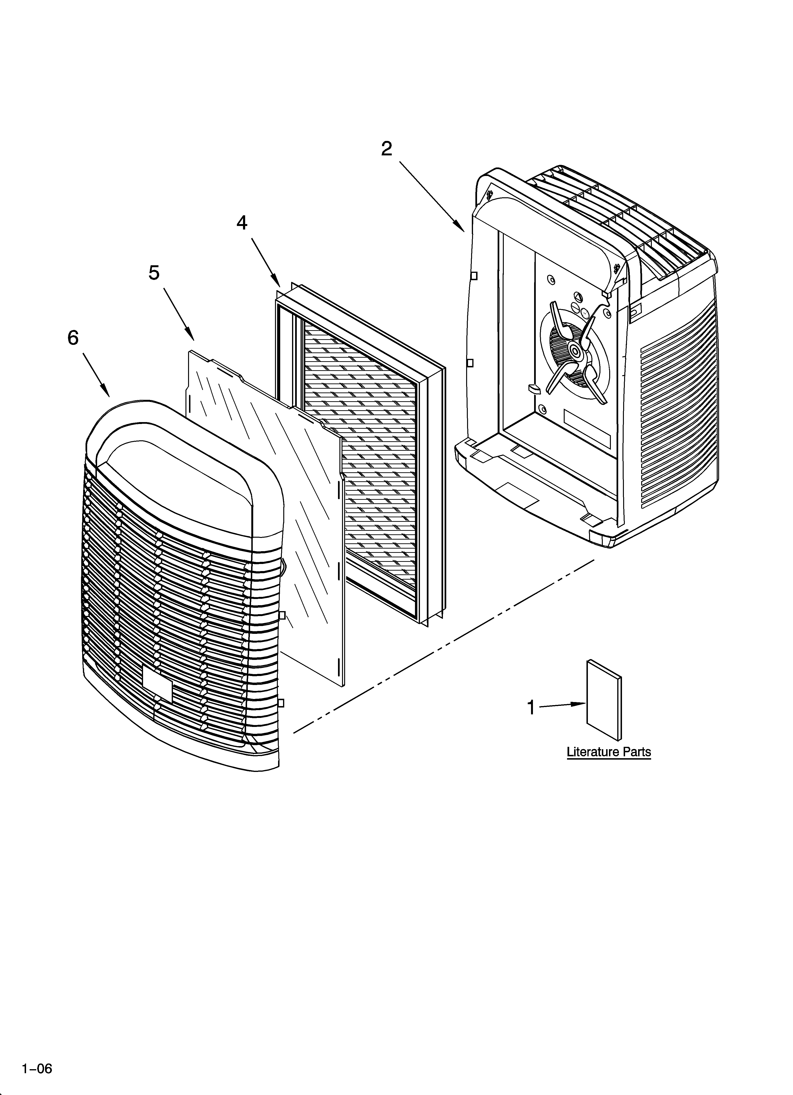Air cleaner parts