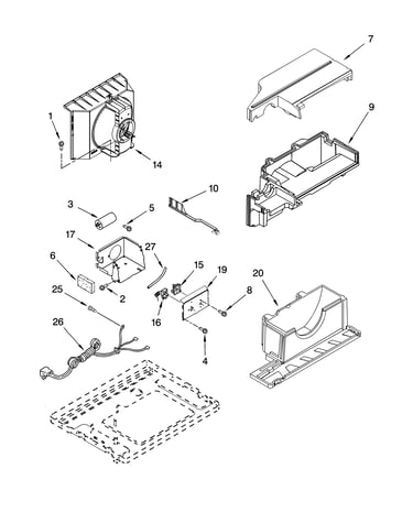 Air flow and control parts