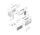 Crosley CA15WYS0 cabinet parts diagram