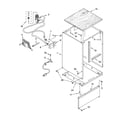 Whirlpool DP940PWPQ2 cabinet parts diagram