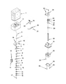Motor and ice container parts