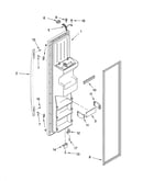 Freezer door parts