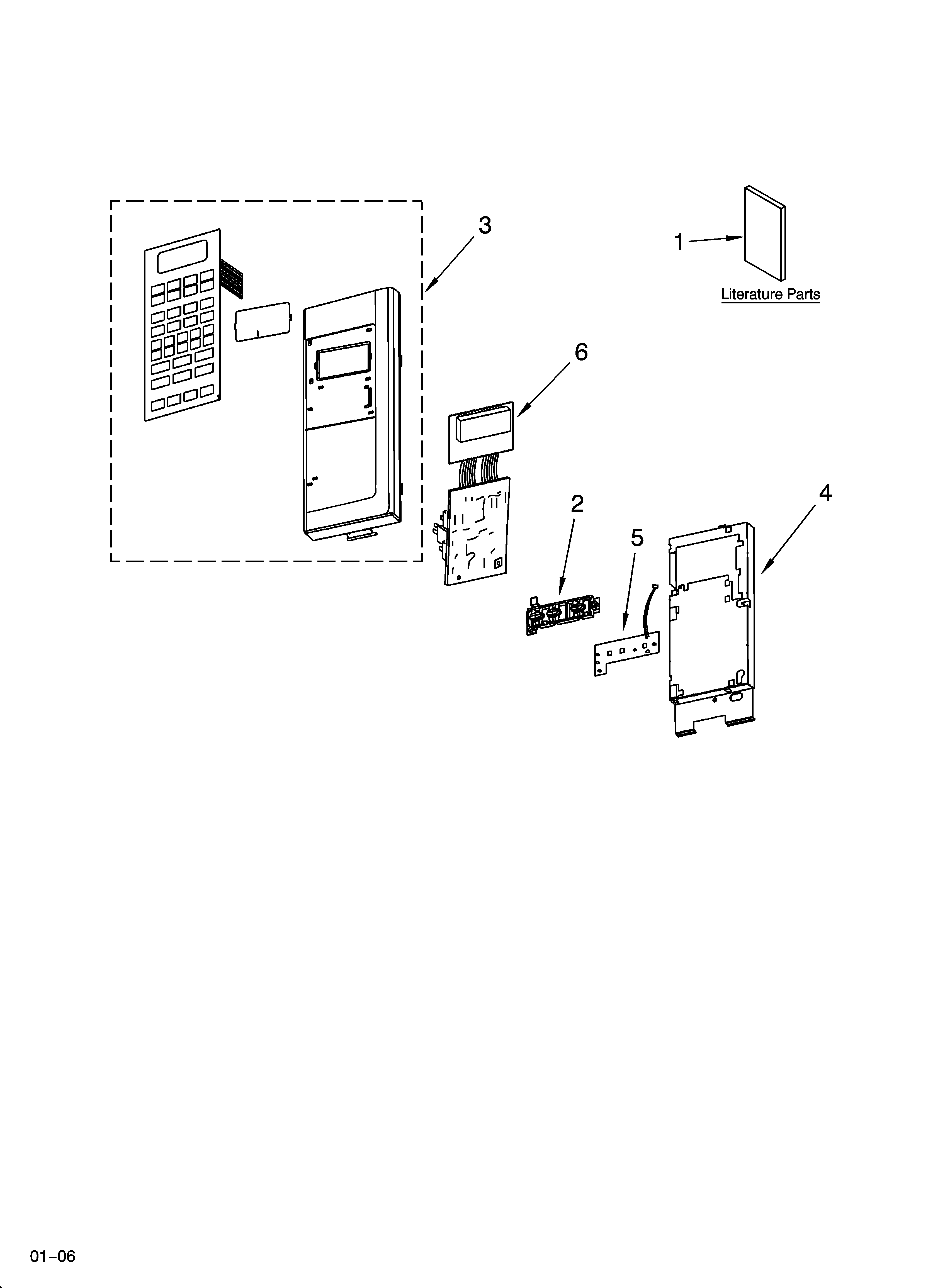 Control panel parts
