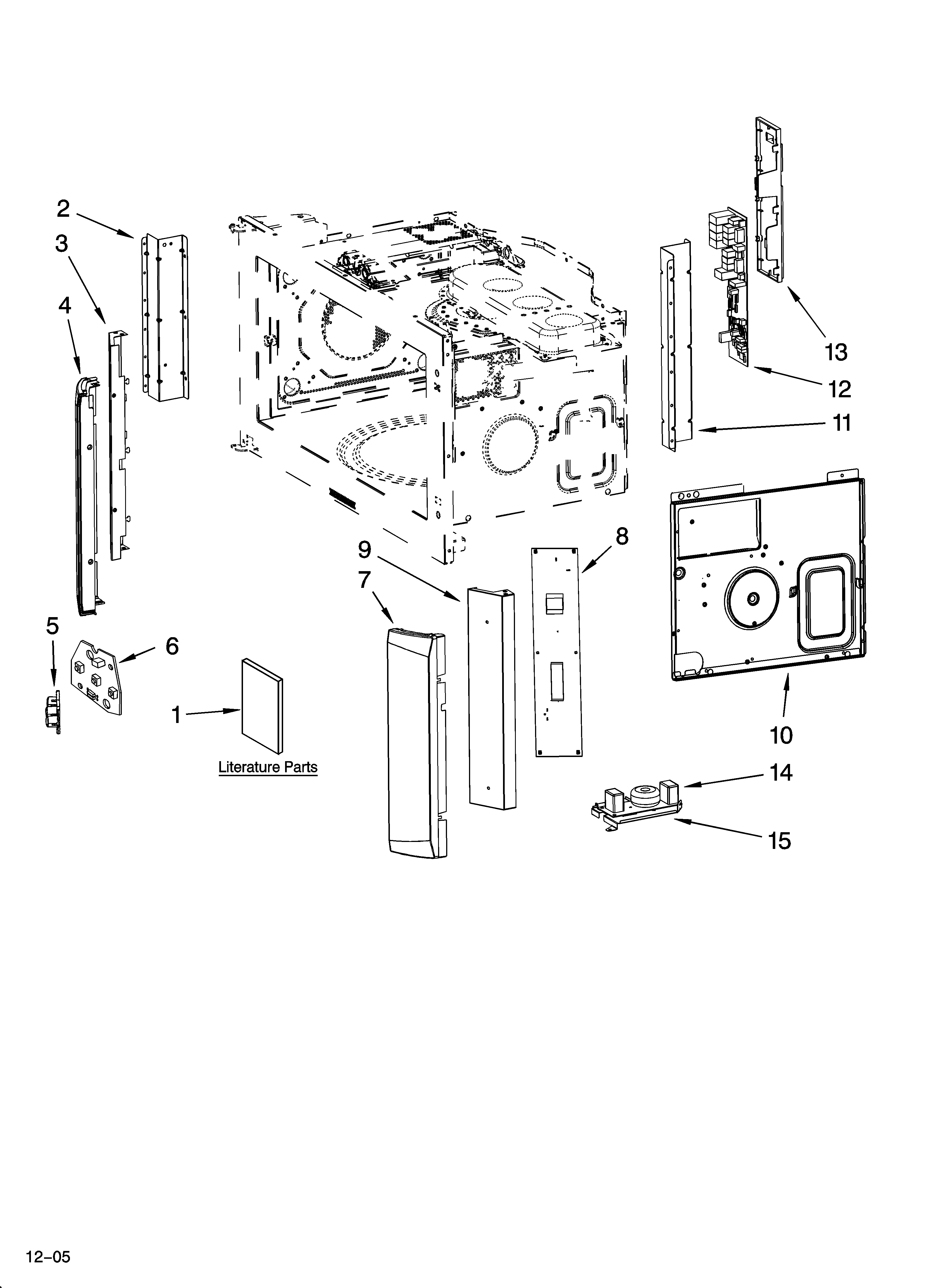 Control board parts