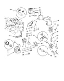 Interior and air flow parts