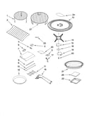 Rack and turntable parts