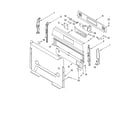 Whirlpool GS470LEMQ3 control panel parts diagram