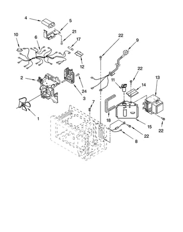 Oven interior parts