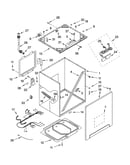 Cabinet and frame parts