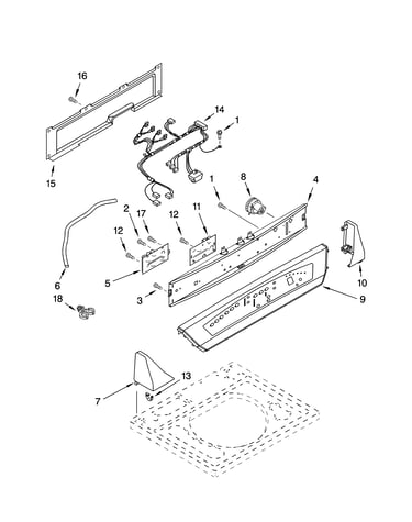 Control panel parts
