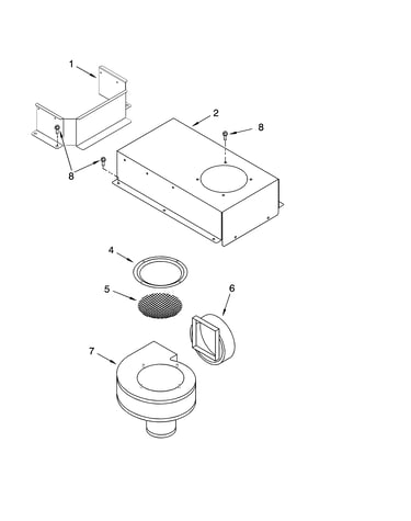 Blower unit parts, optional parts