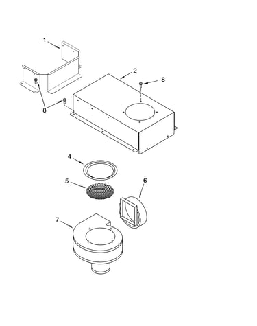 Blower unit parts, optional parts